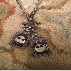 COPY - Classic hardware Disney jack skeleton necklace